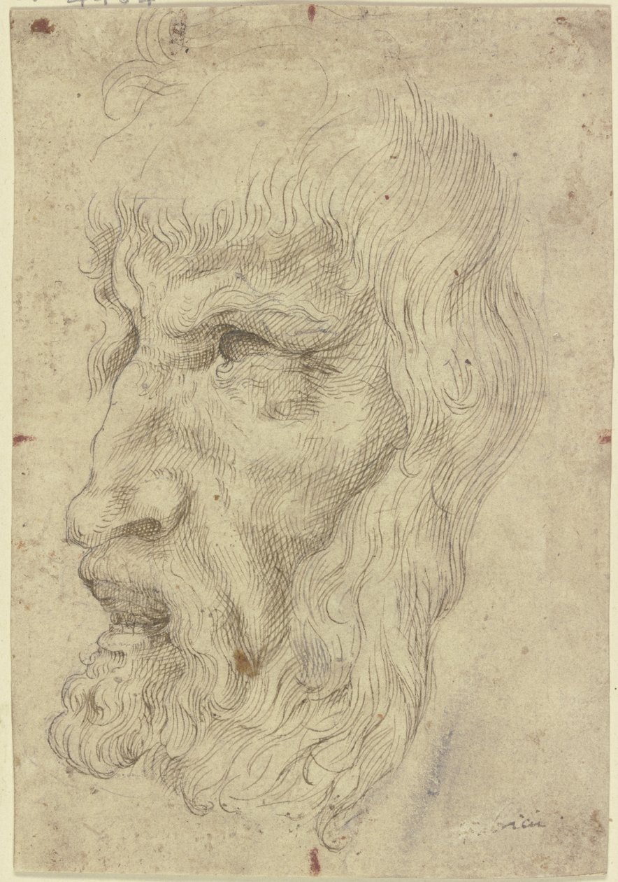 Antiikkinaamioita vasemmalla tekijältä Leonardo da Vinci