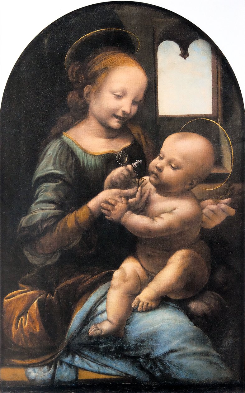 Benois Madonna tekijältä Leonardo da Vinci