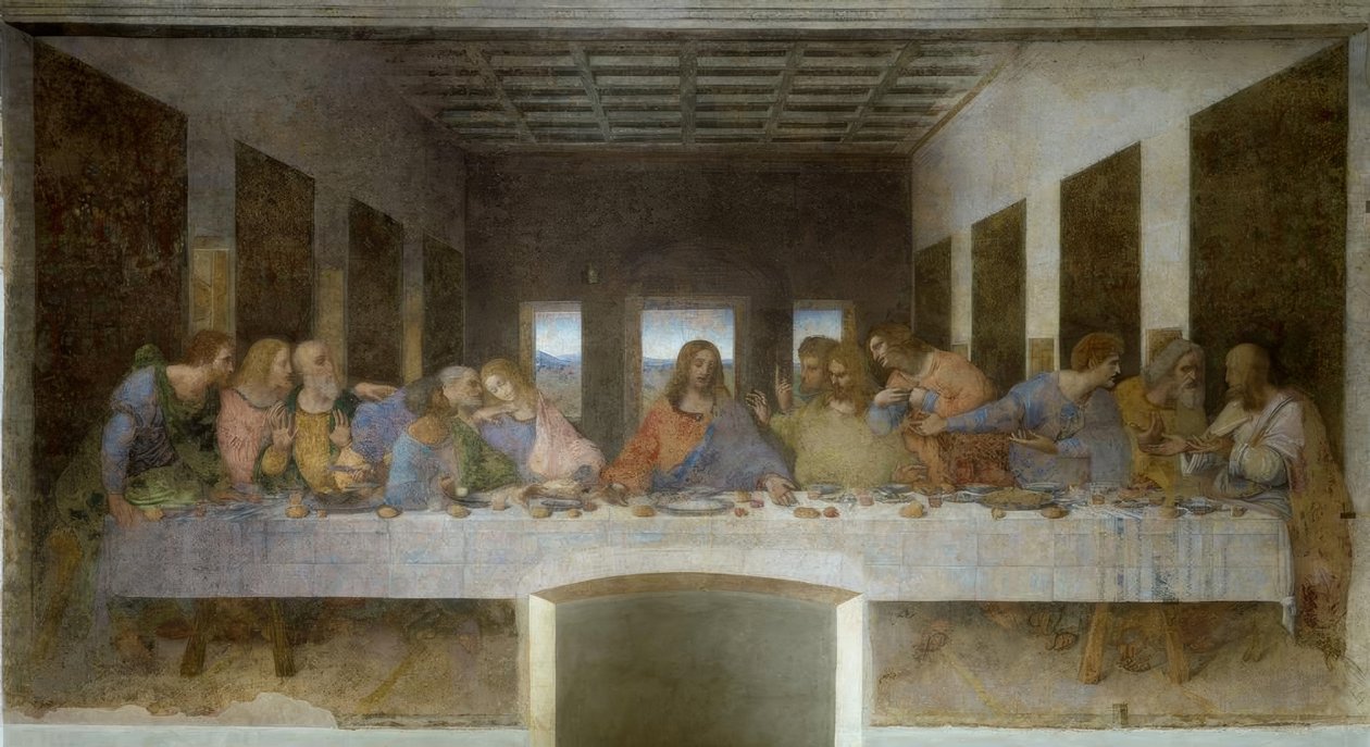 Herran ehtoollinen tekijältä Leonardo da Vinci