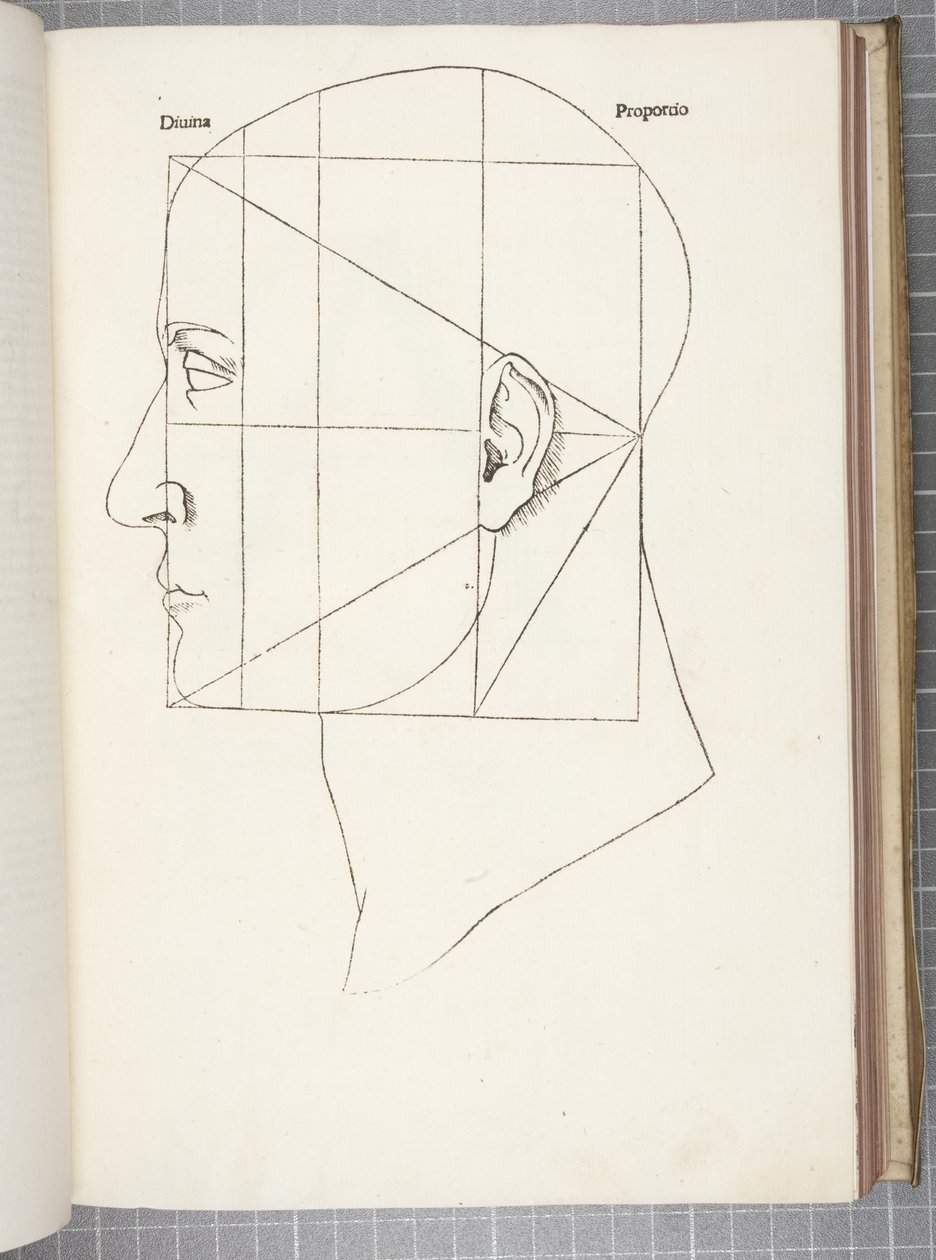 Divina Proportione tekijältä Leonardo da Vinci