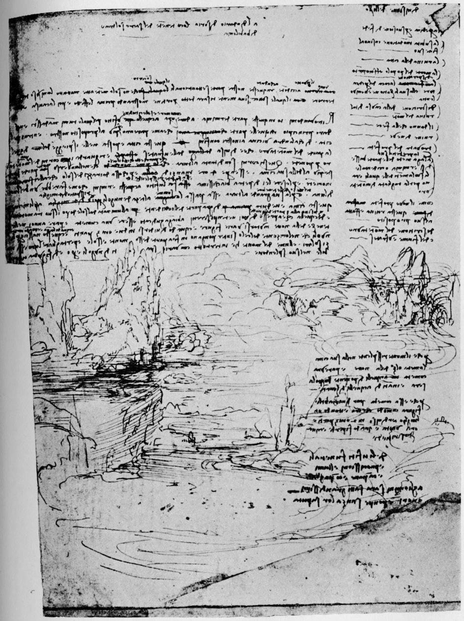 Armenian kirjeiden ensimmäinen sivu, 1928 tekijältä Leonardo da Vinci