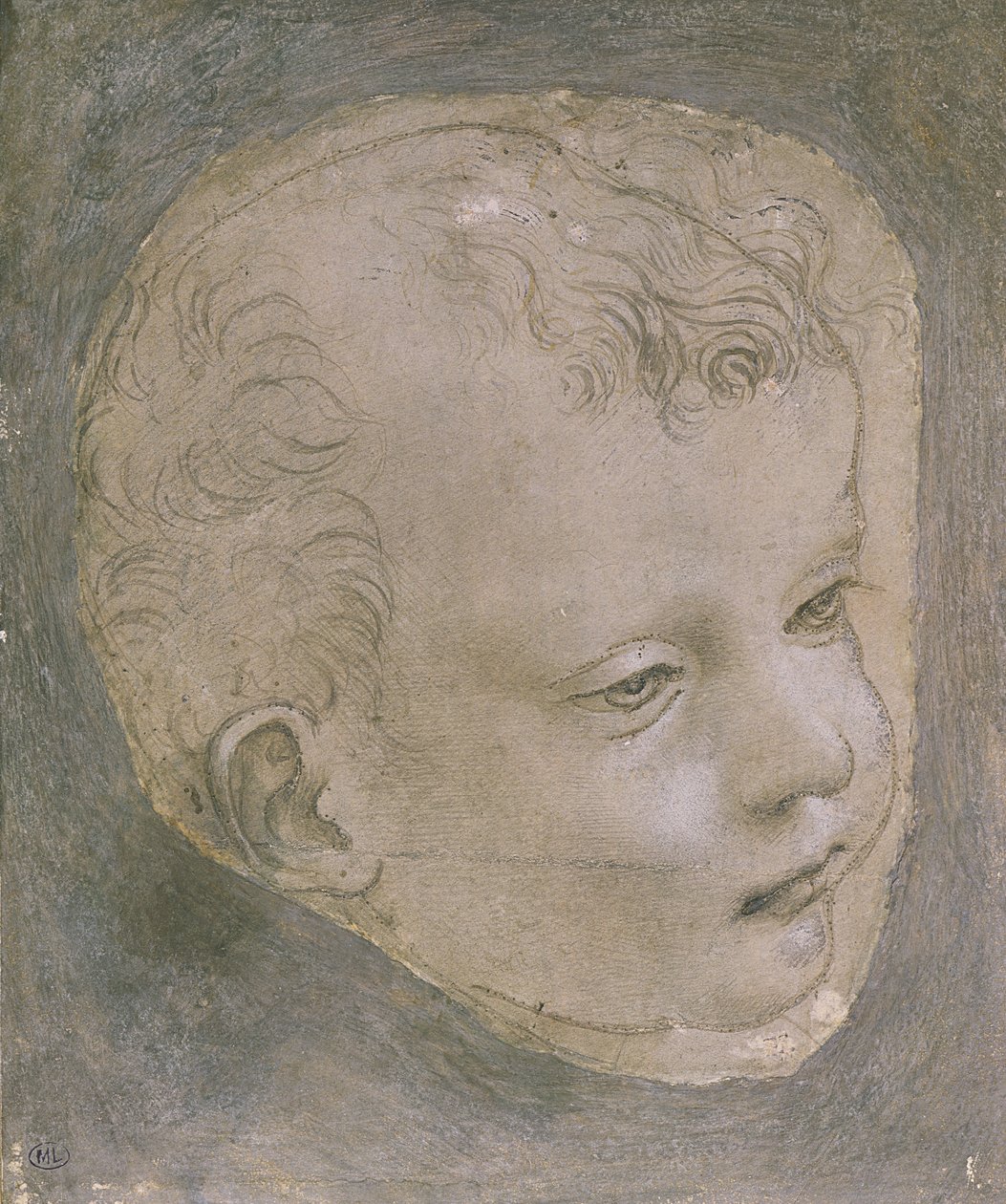 Lapsen pää tekijältä Leonardo da Vinci