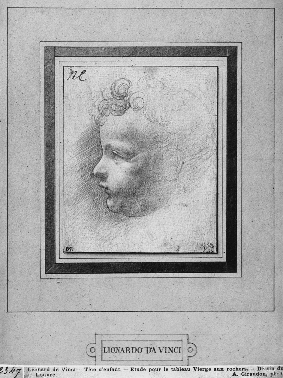 Lapsen pää tekijältä Leonardo da Vinci