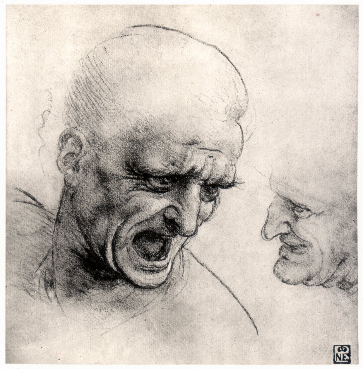 Warriors-päämiehet, 1503-1505 tekijältä Leonardo da Vinci