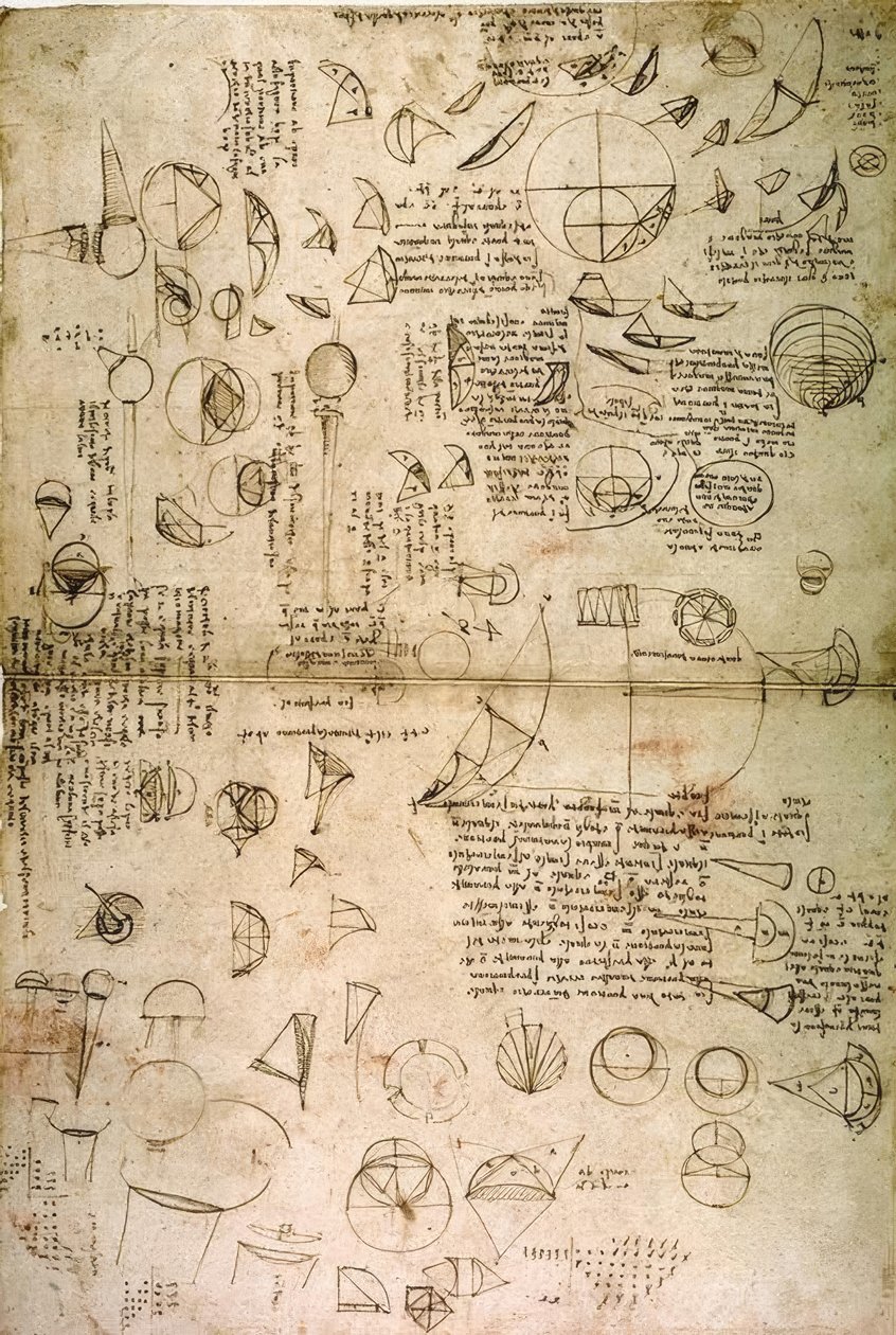 Ympyrän neliöinti tekijältä Leonardo da Vinci