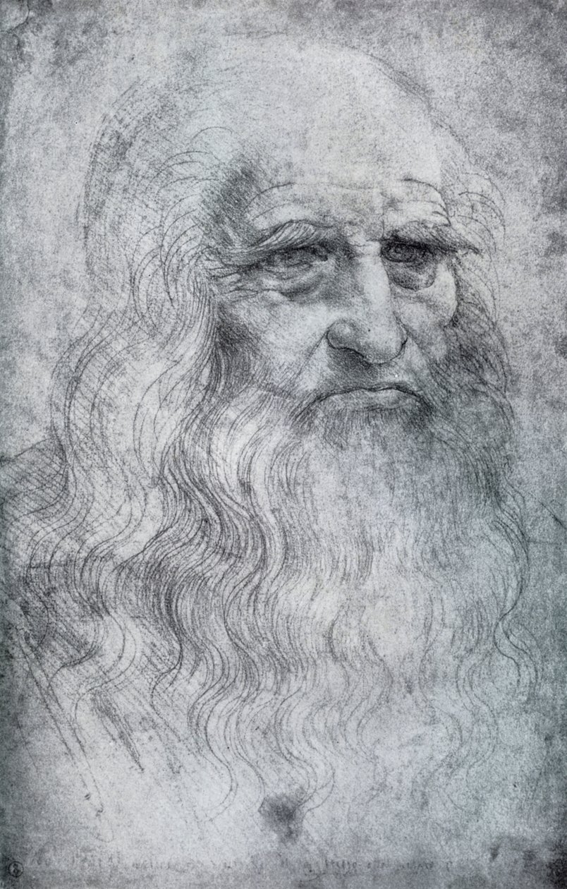 Leonardo da Vincin omakuva, c1512-1515 1954 tekijältä Leonardo da Vinci