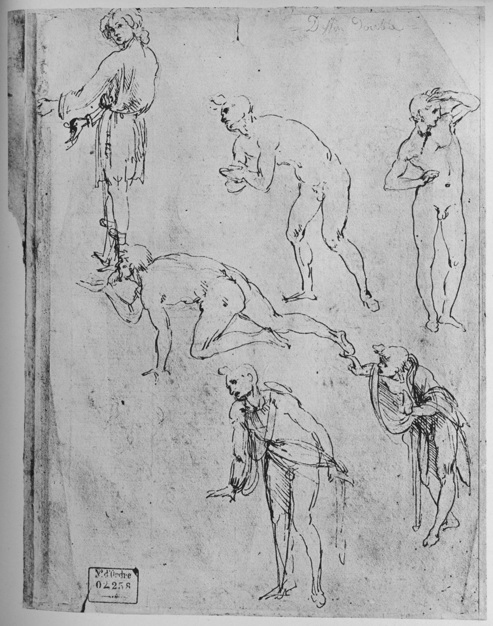 Kuusi kuviotutkimusta, 1481-1483 1945 tekijältä Leonardo da Vinci
