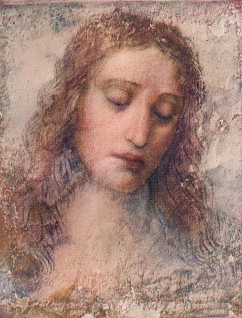 Tutkimus Kristuksen päälle viimeiselle ehtoolliselle, c1495, 1911 tekijältä Leonardo da Vinci