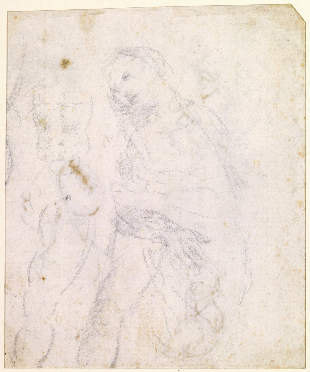 Tutkimus Madonnasta [kääntöpuoli] tekijältä Leonardo da Vinci