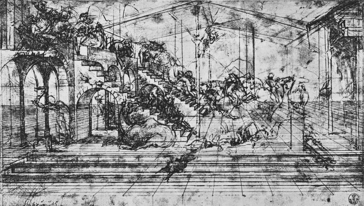 Tutkimus tieteiden palvonnan taustan näkökulmasta, 1481 1945 tekijältä Leonardo da Vinci