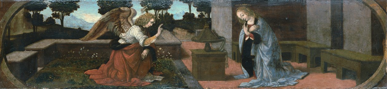 Ilmoitus, 1478 tekijältä Leonardo da Vinci