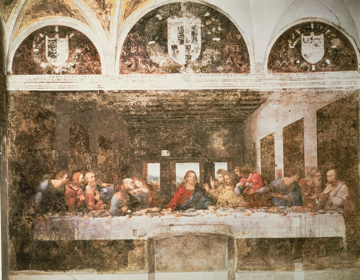 Viimeinen ehtoollinen tekijältä Leonardo da Vinci
