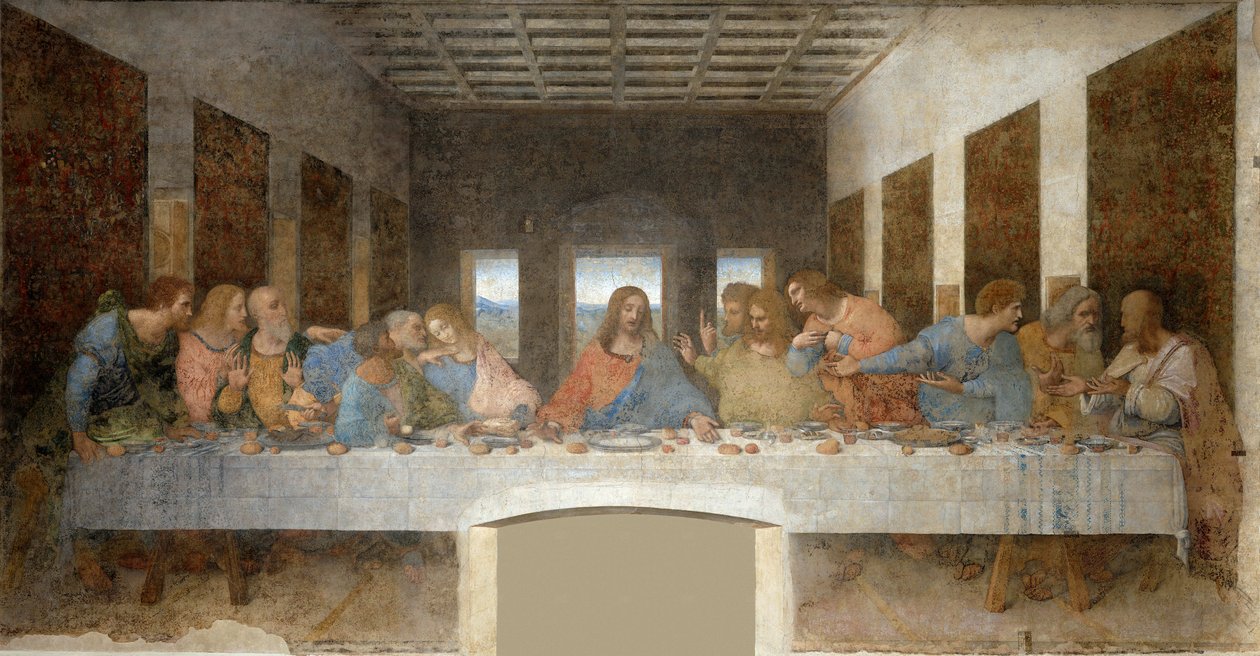 Viimeinen ehtoollinen tekijältä Leonardo da Vinci