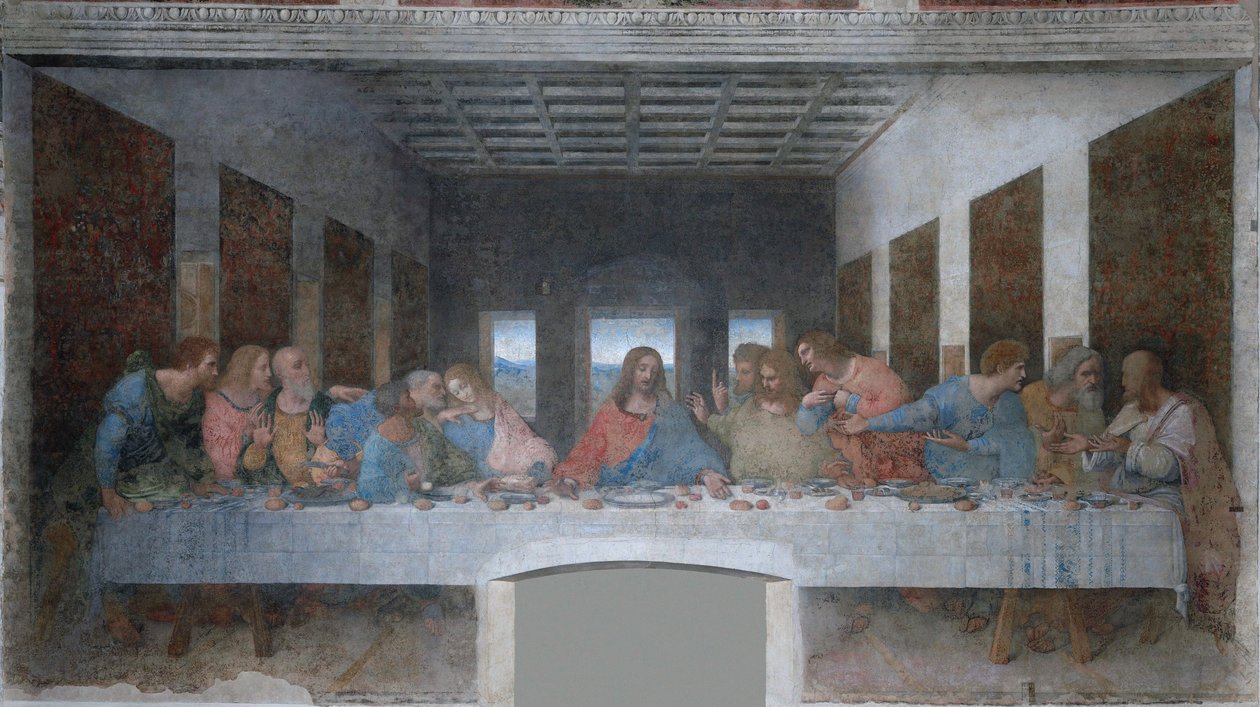 Viimeinen ehtoollinen tekijältä Leonardo da Vinci
