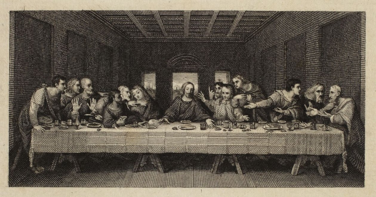Viimeinen ehtoollinen tekijältä Leonardo da Vinci