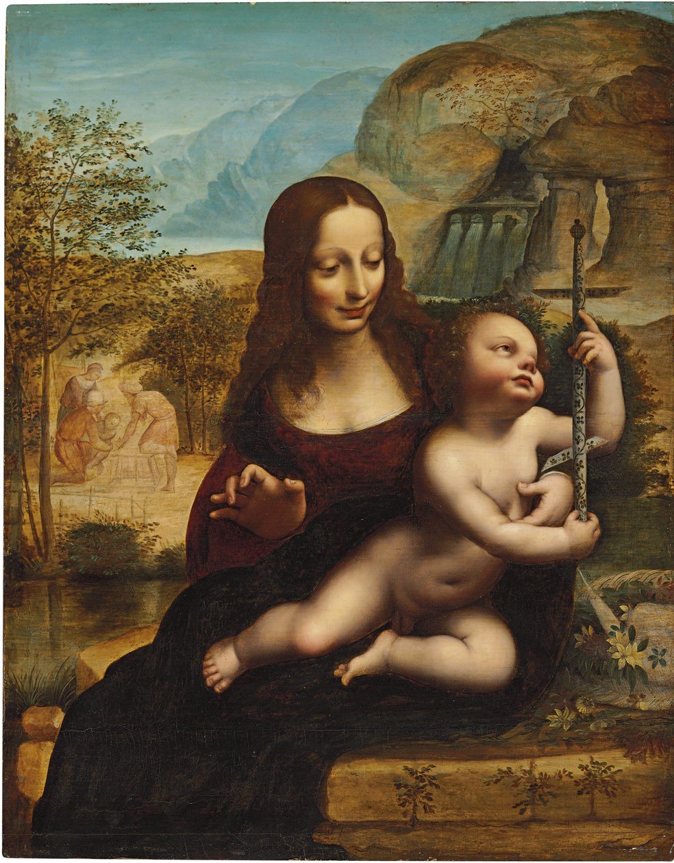 Lankanen Madonna tekijältä Leonardo da Vinci