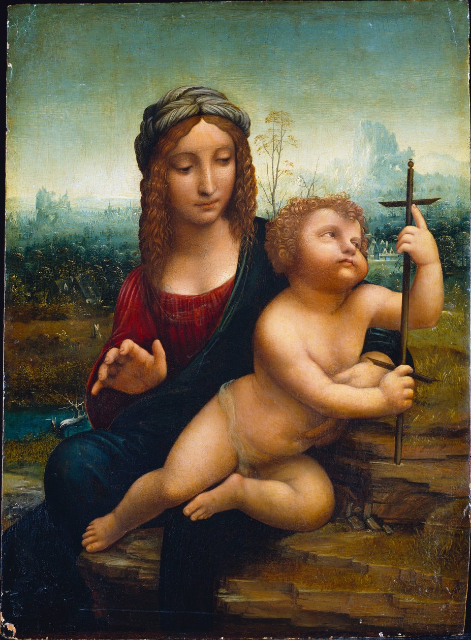 Lankanen Madonna tekijältä Leonardo da Vinci