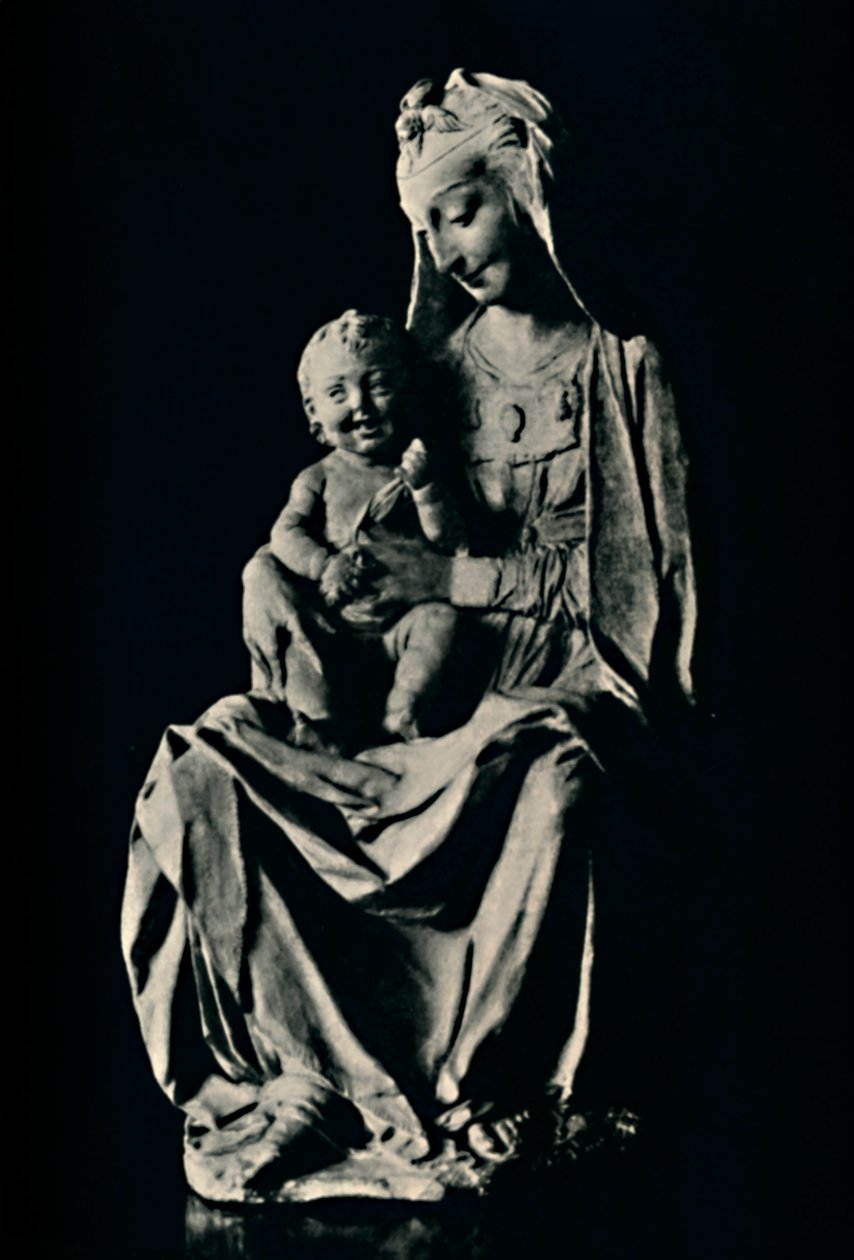 Madonna naurava lapsen kanssa, 1928 tekijältä Leonardo da Vinci