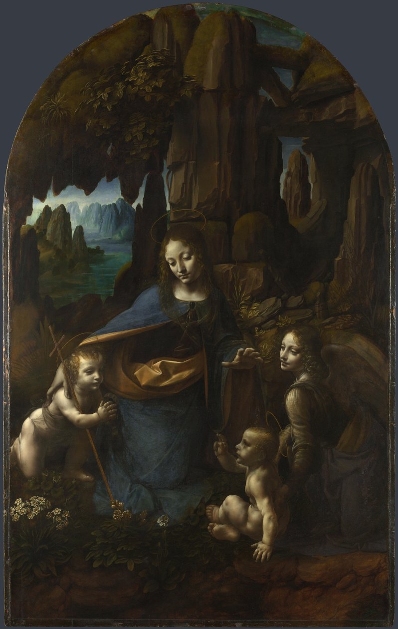 Kallion neitsyt, vuosien 1492 ja 1508 välillä tekijältä Leonardo da Vinci