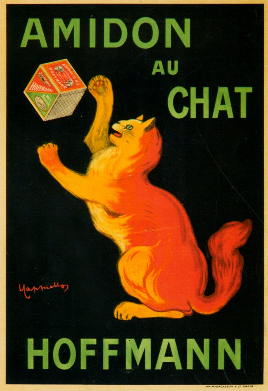 Hoffmanin kissatärkkelys tekijältä Leonetto Cappiello