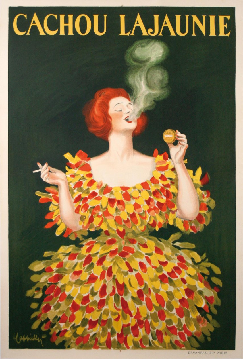 Cachou Lajaunie, 1922 tekijältä Leonetto Cappiello
