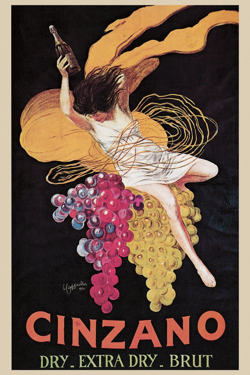Cinzano, 1920. tekijältä Leonetto Cappiello