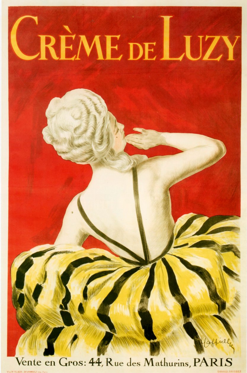 Creme de Luzy tekijältä Leonetto Cappiello