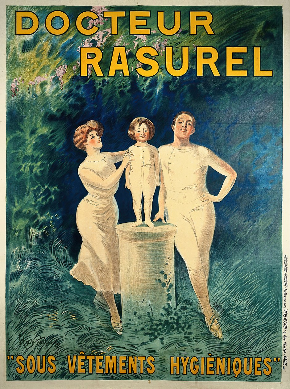 Doctor Rasurel: Hygienic Undergarments Doctor Rasurel: Hygienic Undergarments, c. 1911. tekijältä Leonetto Cappiello