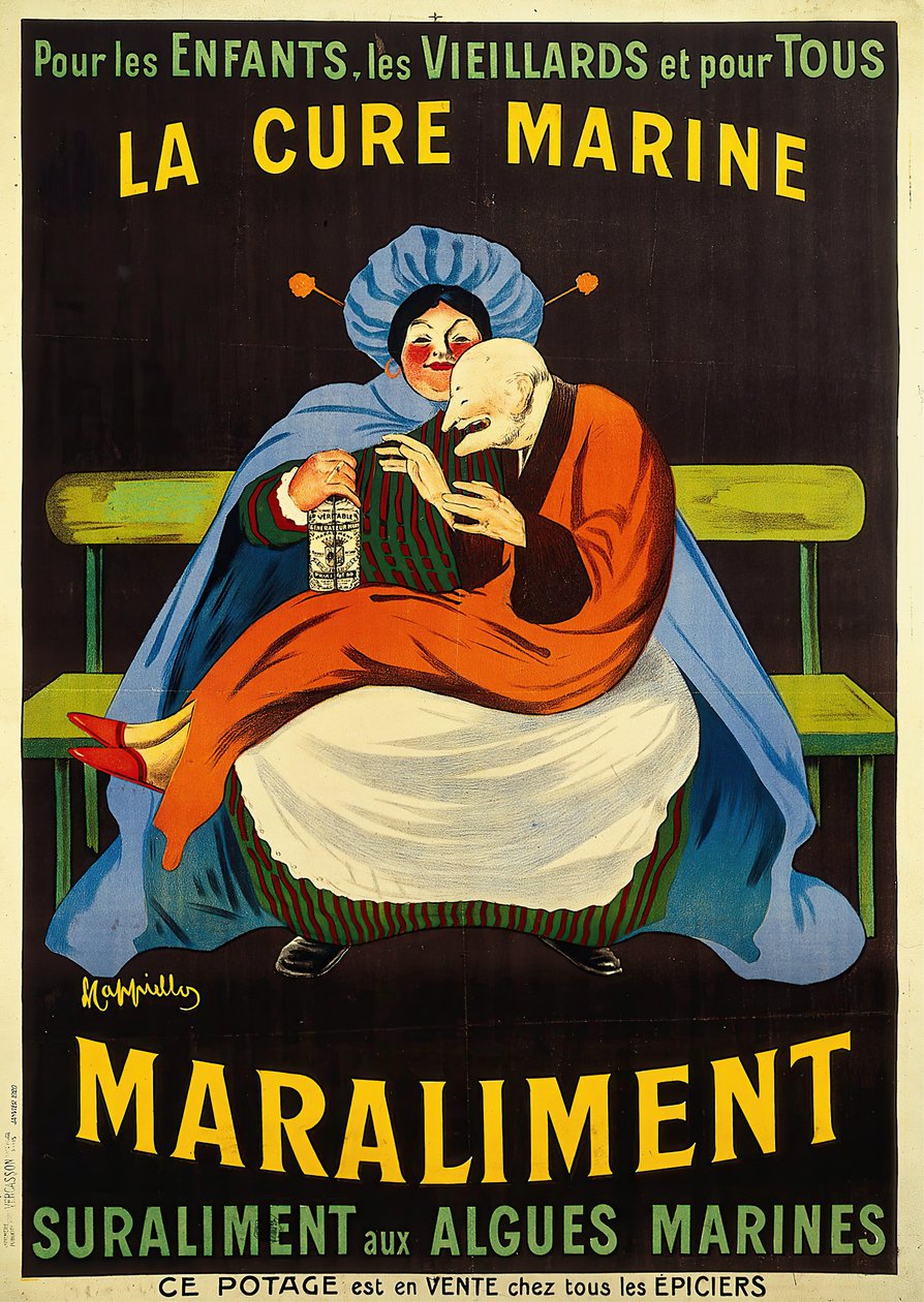 Maraliment, c. 1920. tekijältä Leonetto Cappiello