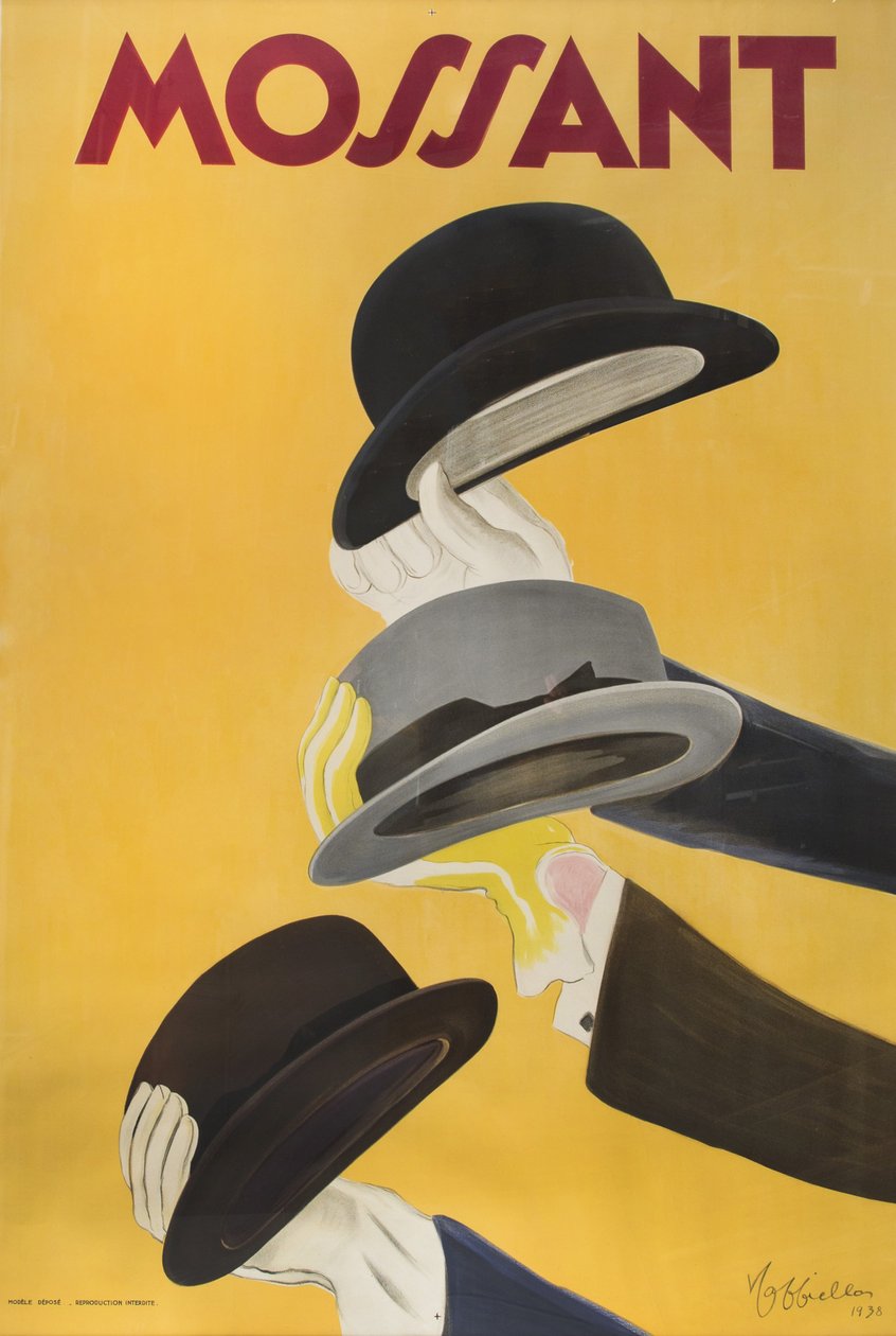 Mossant, 1938 tekijältä Leonetto Cappiello