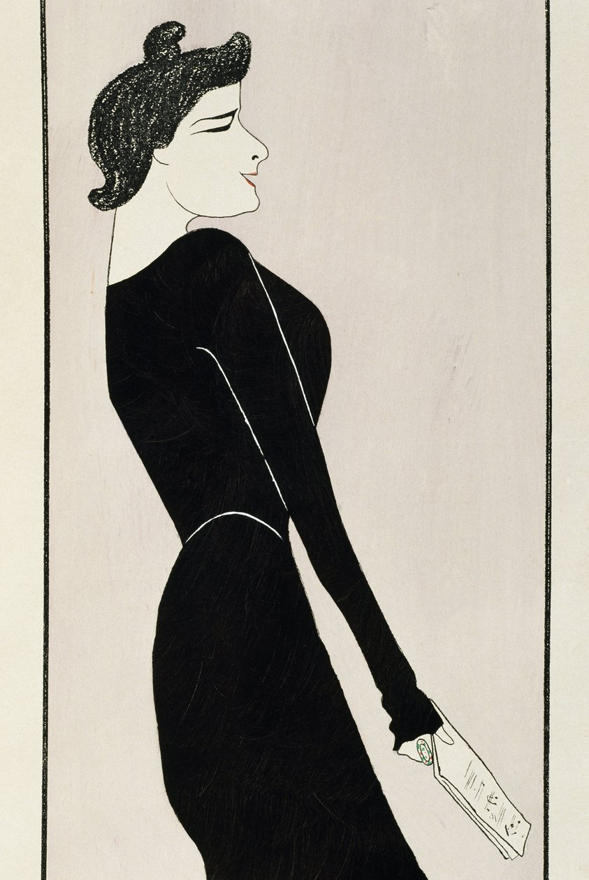 Lucienne Brevalin muotokuva (Zürich tekijältä Leonetto Cappiello