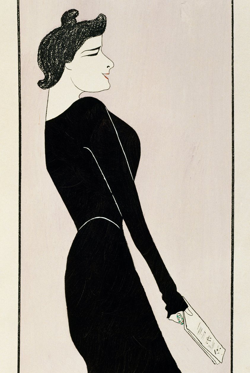 Lucienne Brevalin muotokuva (Zürich tekijältä Leonetto Cappiello