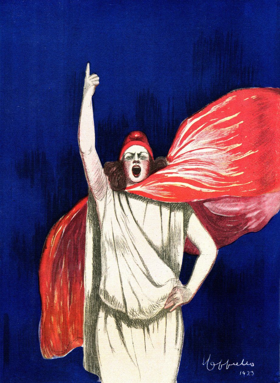 Leonetto Cappiellon (1875-1942) "The Daily" -juliste vuodelta 1923 Yksityiskokoelma tekijältä Leonetto Cappiello