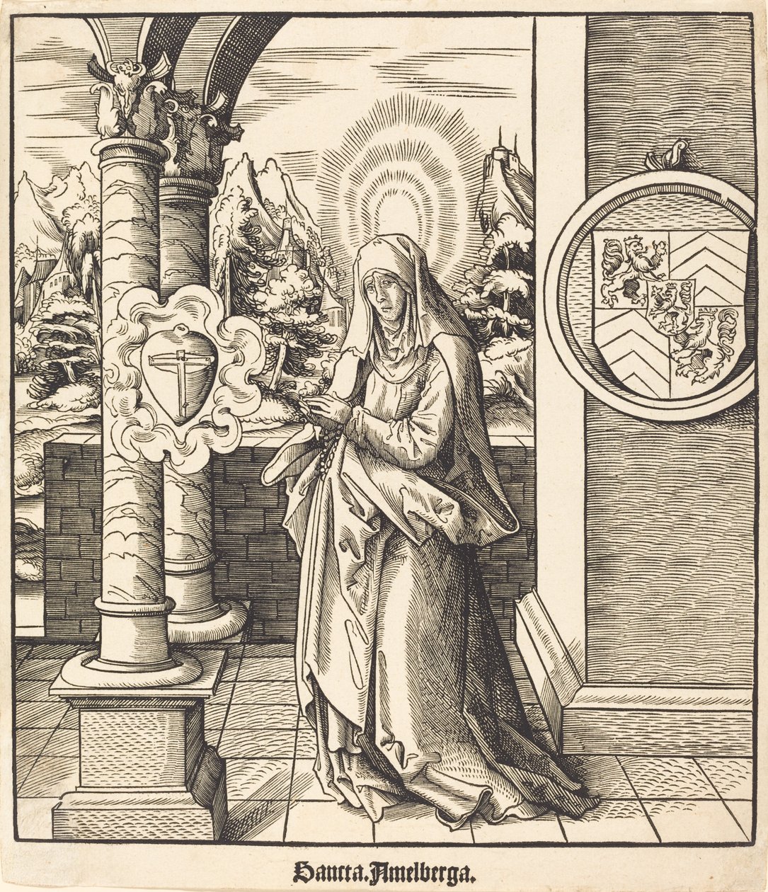 Saint-Amelberga tekijältä Leonhard Beck