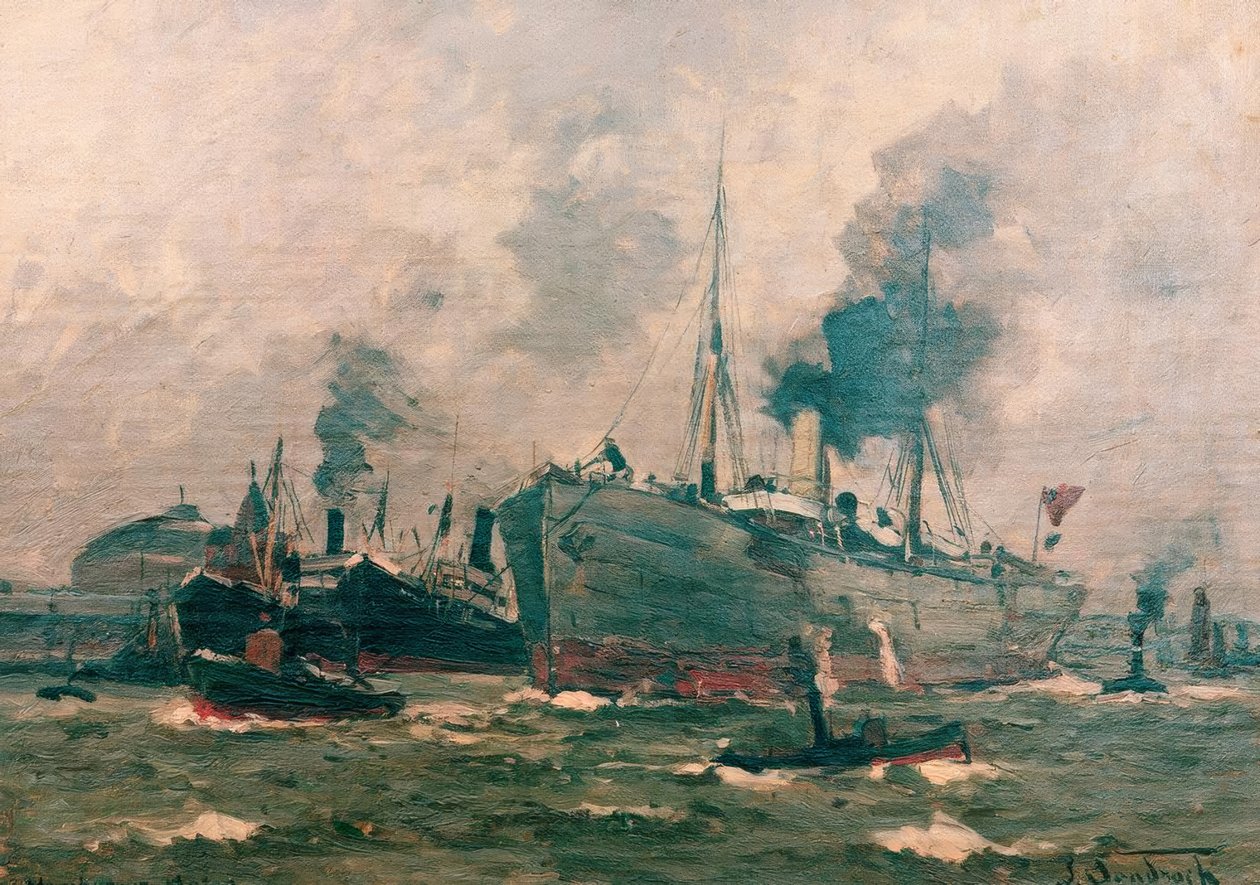 Hampurilainen Hafen tekijältä Leonhard Sandrock
