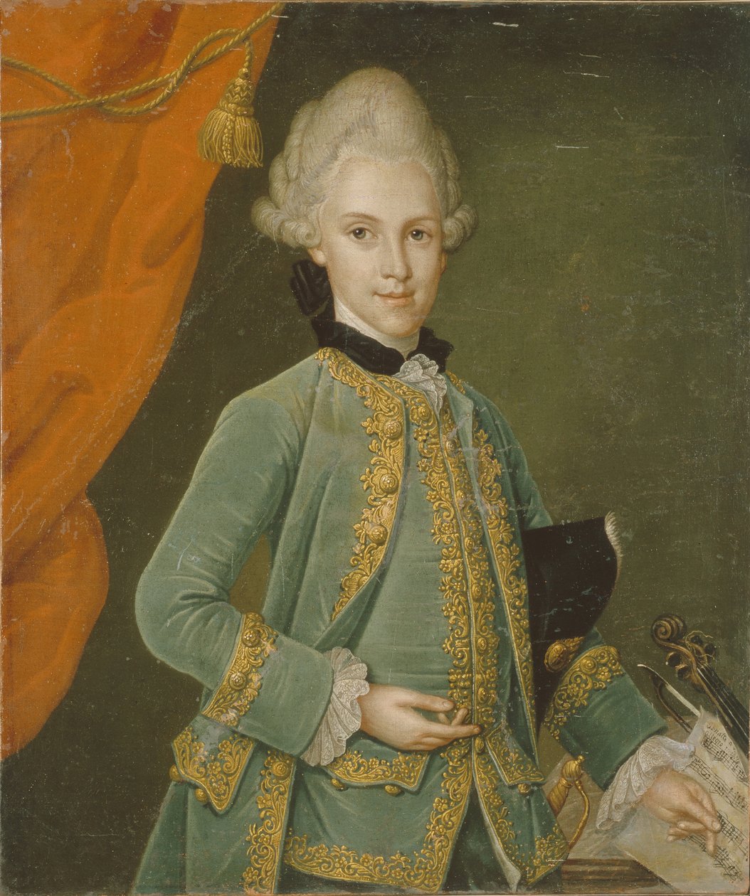 Kreivi Karl Gustav von Simolinin muotokuva 1715-1777 tekijältä Leonhard Schorer