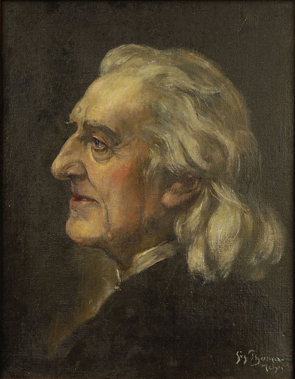 Franz Lisztin muotokuva 1811-1886 tekijältä Leonhard Thoma