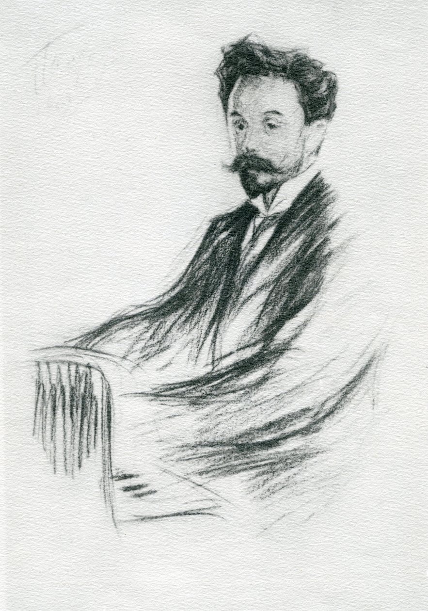 Aleksandr Nikolajevitš Skrjabin (1827-1915), 1909 tekijältä Leonid Osipovic Pasternak