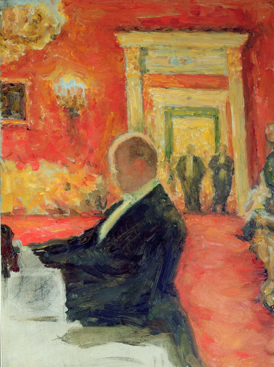 Sergei Prokofjevin muotokuva työssä, 1937 tekijältä Leonid Osipovic Pasternak