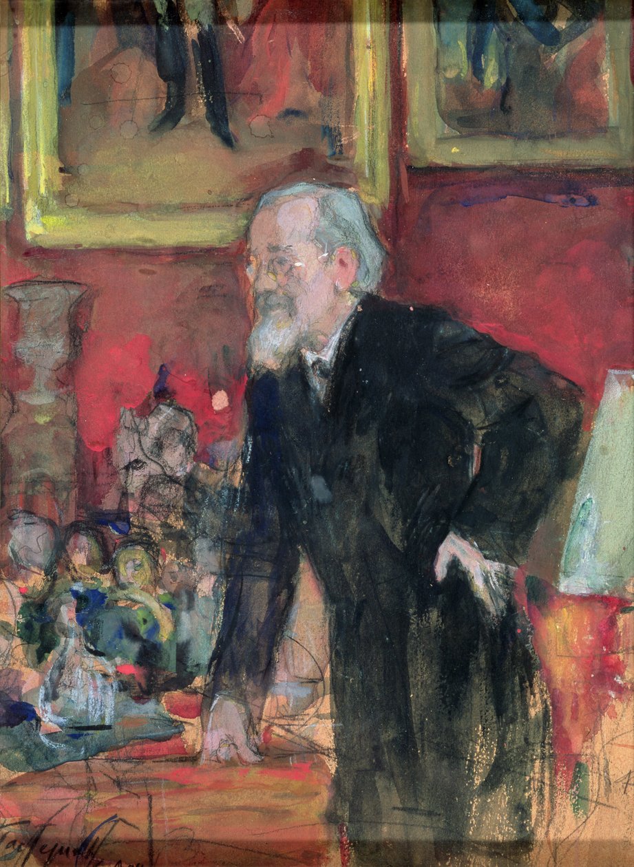 V.O. Klyuchevsky (1841-1911) 1908 tekijältä Leonid Osipovic Pasternak