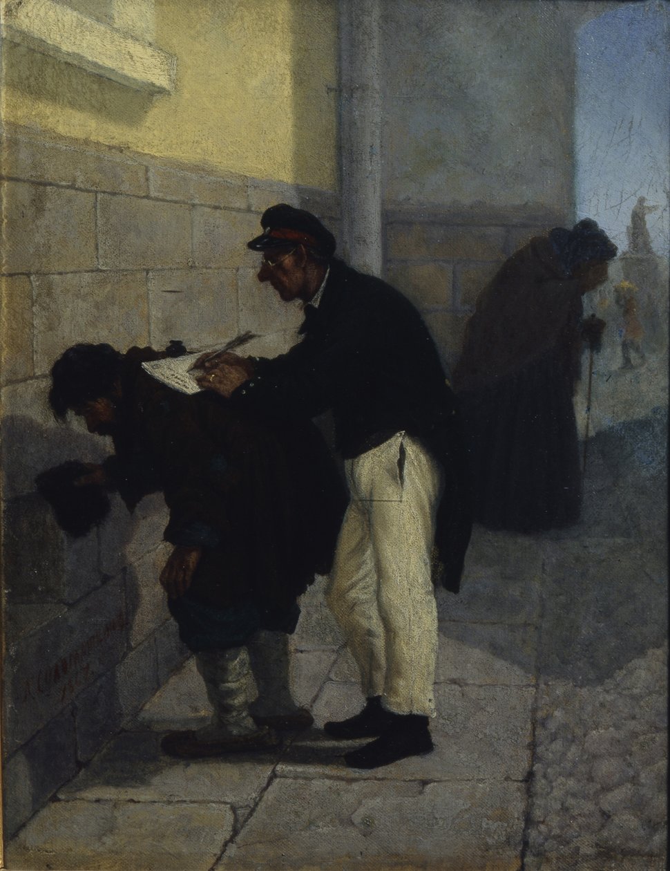 Asianajaja, 1867 tekijältä Leonid Ivanovich Solomatkin