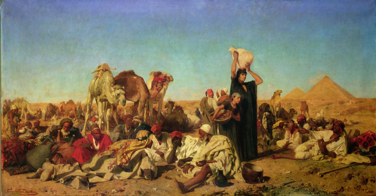 Huonekalut ja erilaiset esineet 1100- ja 1300-luvuilta tekijältä Leopold Muller