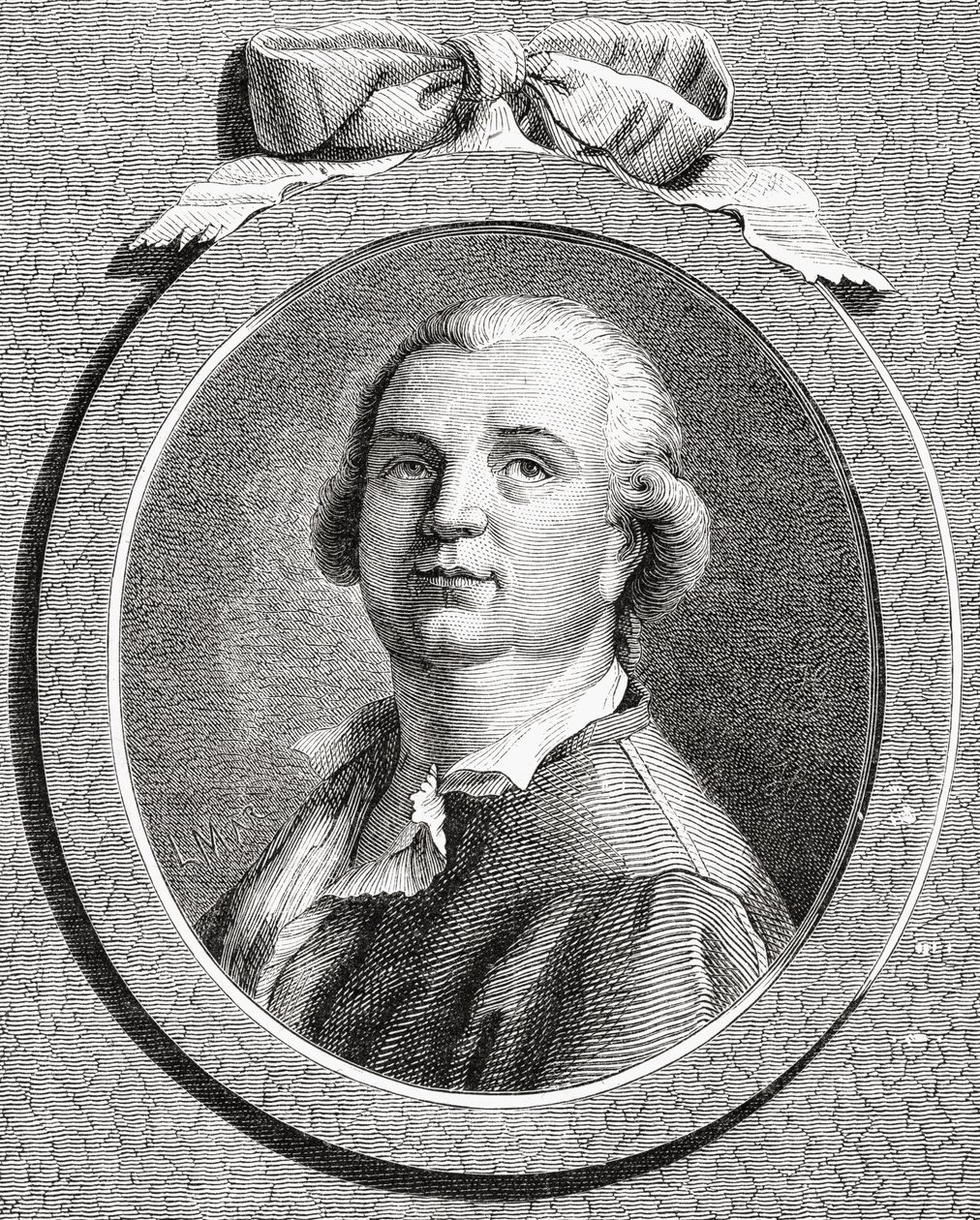 Muotokuva Alessandro Cagliostron kreivistä (Giuseppe Balsamo) (1743-95) tekijältä Leopold Mar