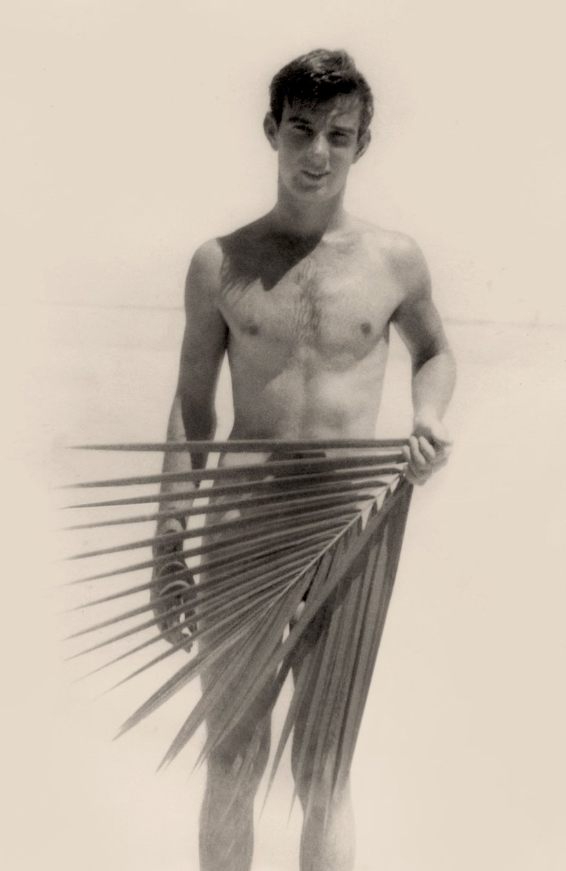 Amerikkalainen sotilas Los Black Beachillä, Admiralty Islands, Uusi-Guinea. 1944 (kuva) tekijältä Leopold Blonder