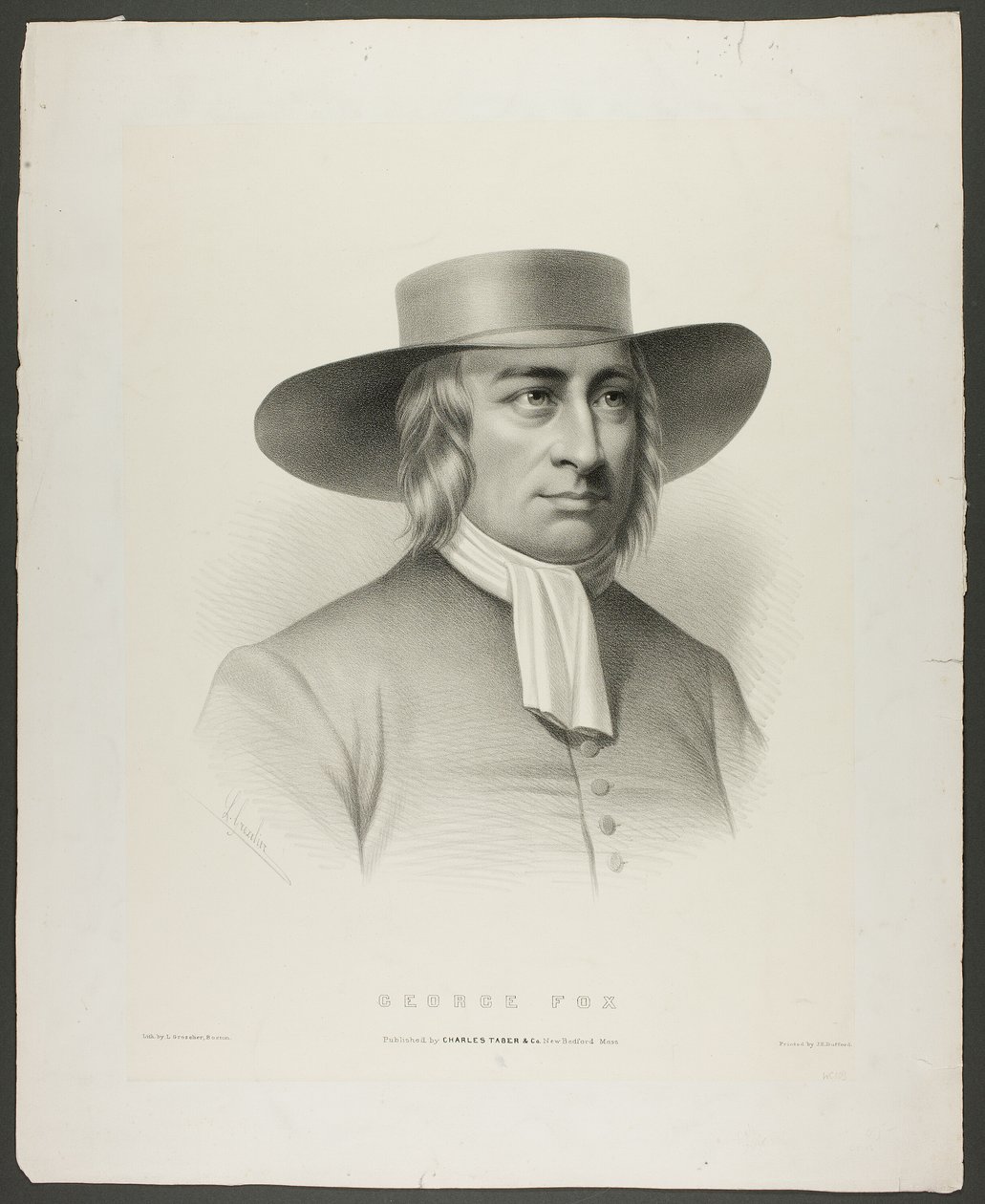 George Fox tekijältä Leopold Grozelier