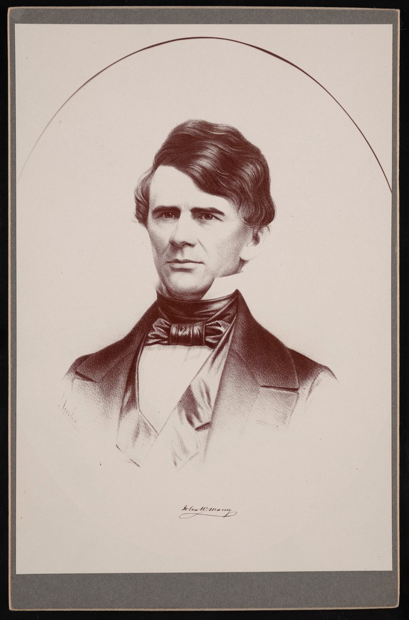 John Walker Mauryn muotokuva 1809-1855, 1855. tekijältä Leopold Grozelier