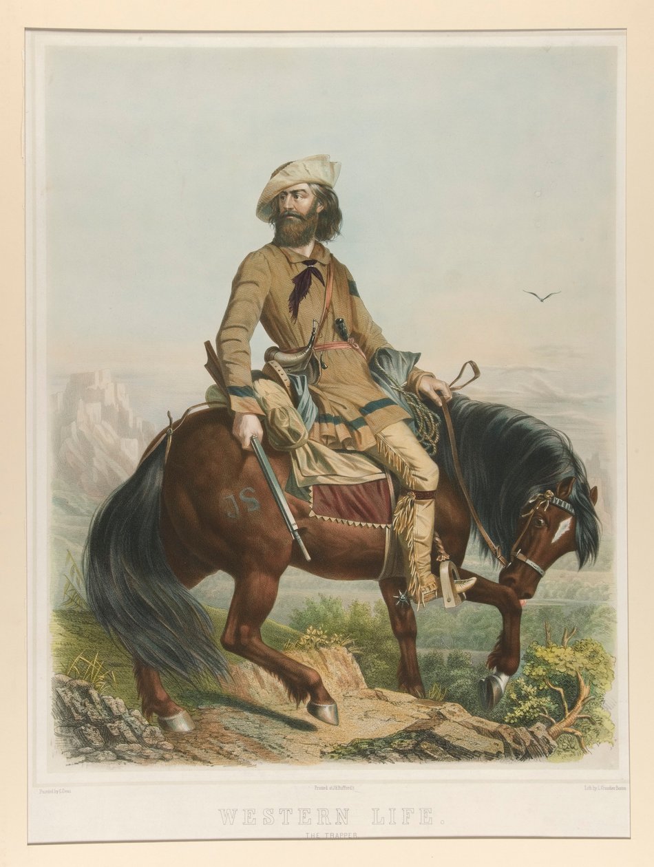 Länsimainen elämä, Trapper tekijältä Leopold Grozelier