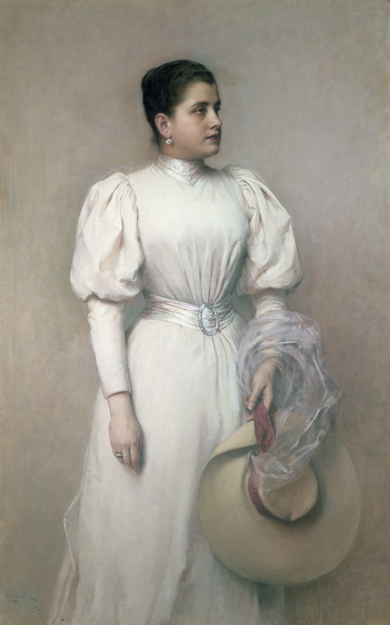 Marie Renard, Hof Operan oopperalaulaja ja Kinskyn vaimo, 1893 tekijältä Leopold Horovitz