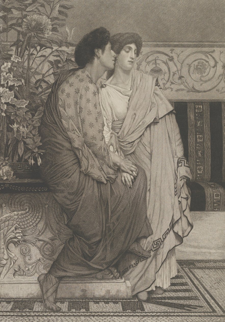 Ensimmäinen rakkauden kuiskaus, 1876. tekijältä Leopold Lowenstam