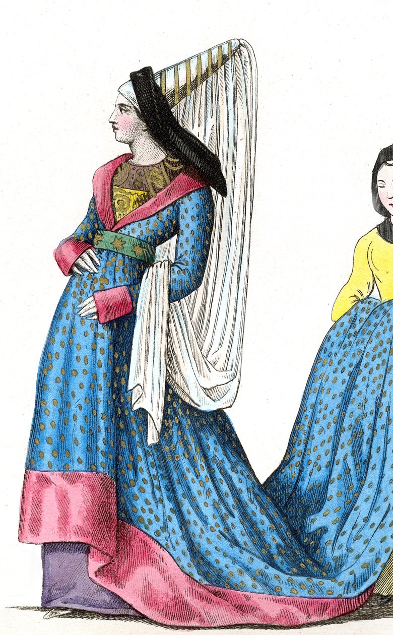 Marguerite Skotlannista kuningas Jaakobin tytär 1st tekijältä Leopold Massard